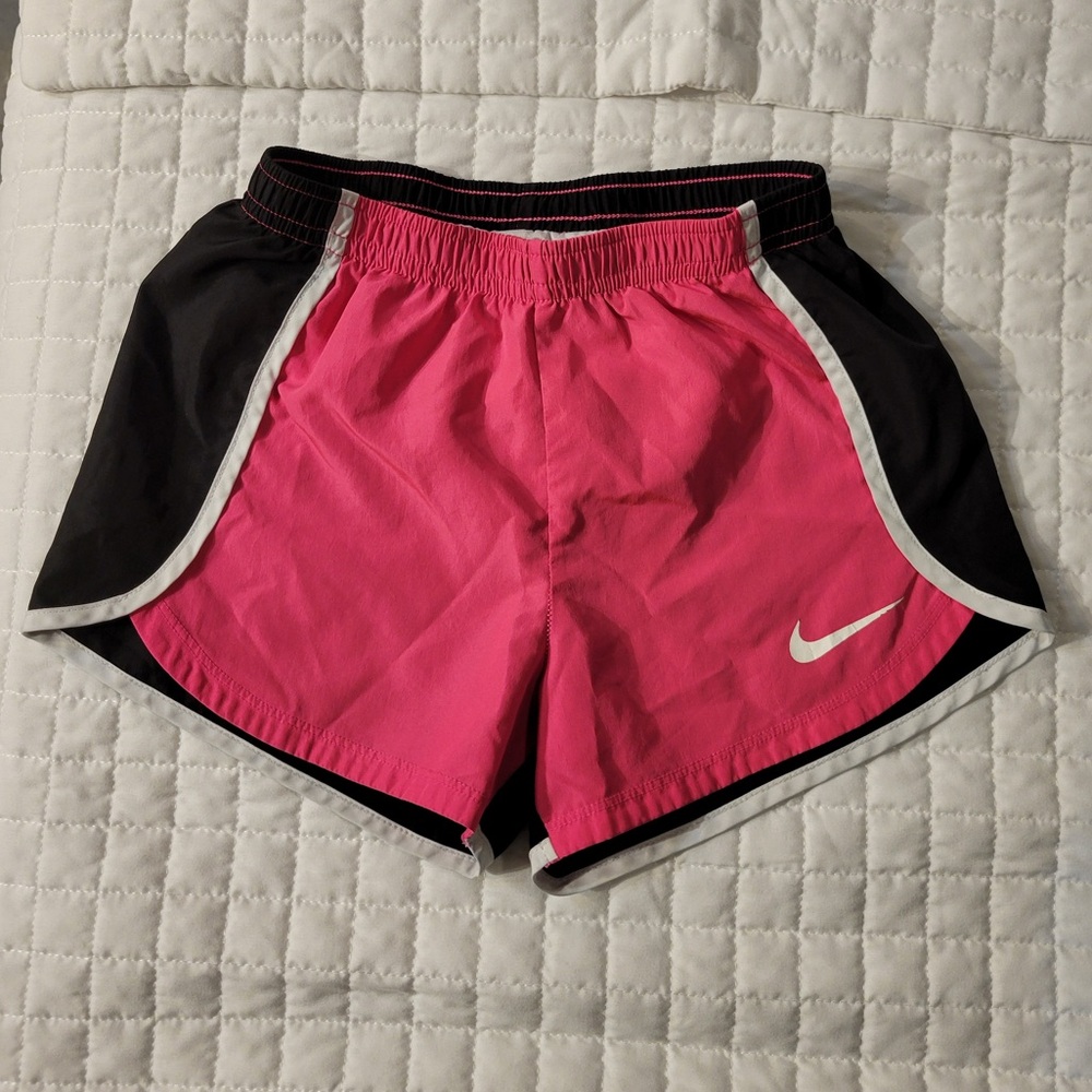 Y2K Nike Dri-FIT Tempo Running‎ Shorts Girls 6-7Y Athletic Sporty Tennis Preppy